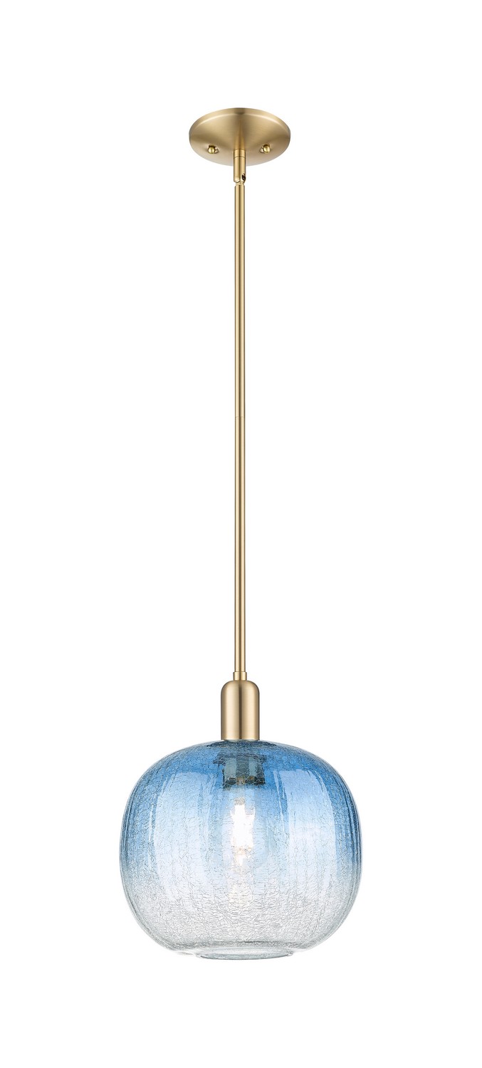 One Light Mini Pendant by Innovations - Arcadia Collection, Champagne Bronze Finish - 716-1S-CB-G481-10SB