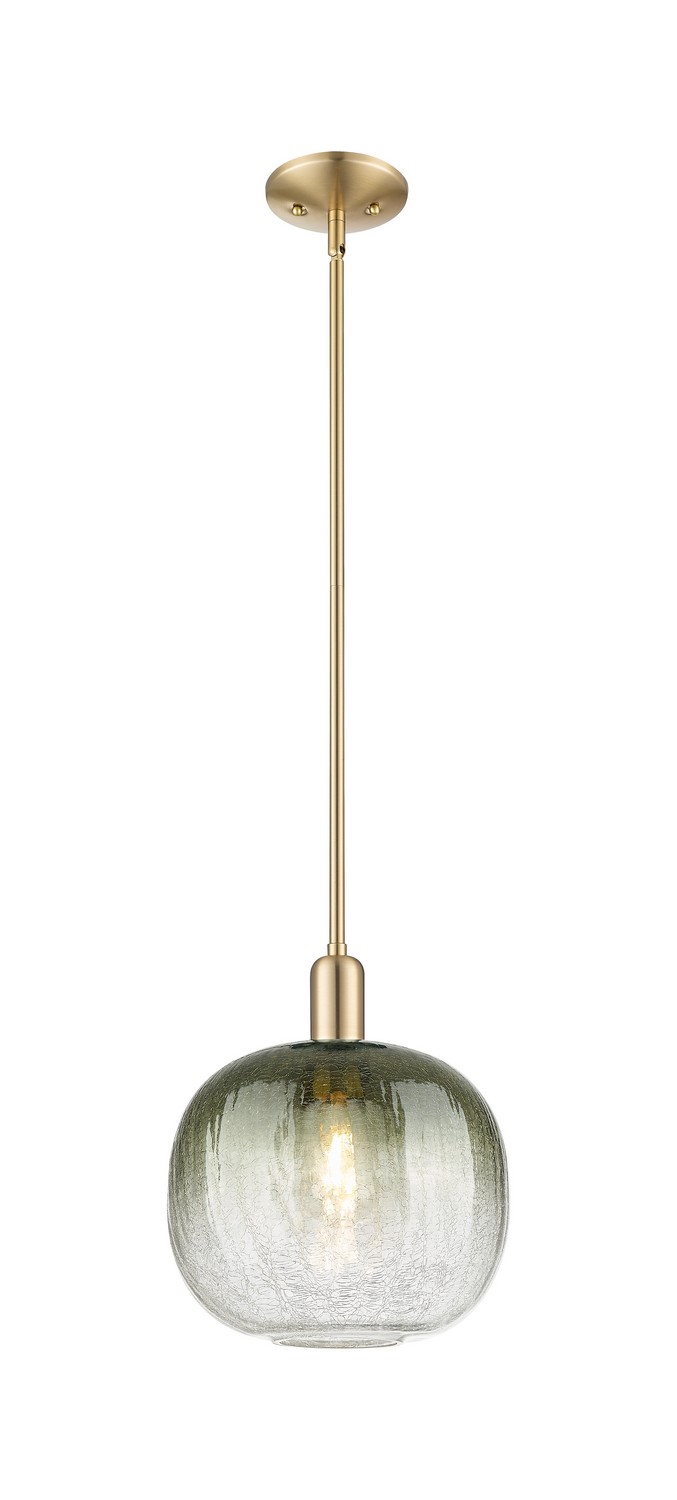 One Light Mini Pendant by Innovations - Arcadia Collection, Champagne Bronze Finish - 716-1S-CB-G481-10SL