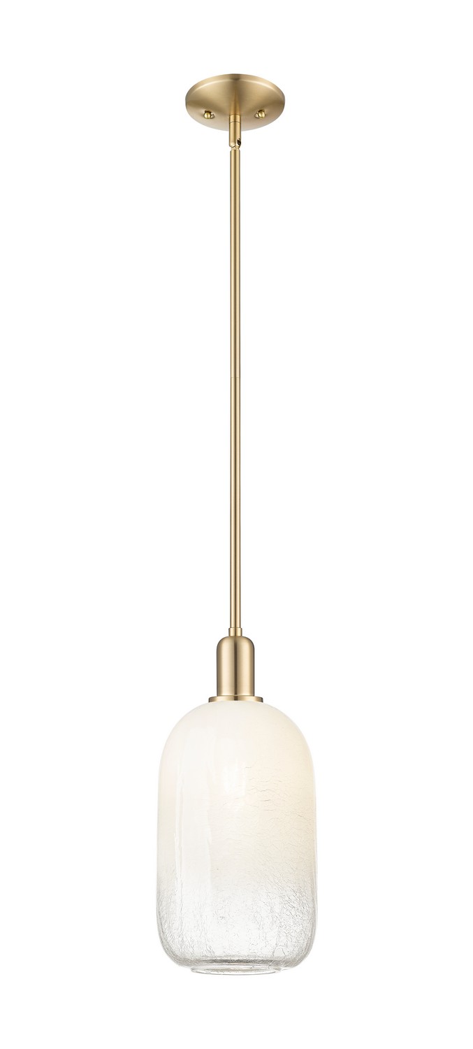 One Light Mini Pendant by Innovations - Arcadia Collection, Champagne Bronze Finish - 716-1S-CB-G482-7OP