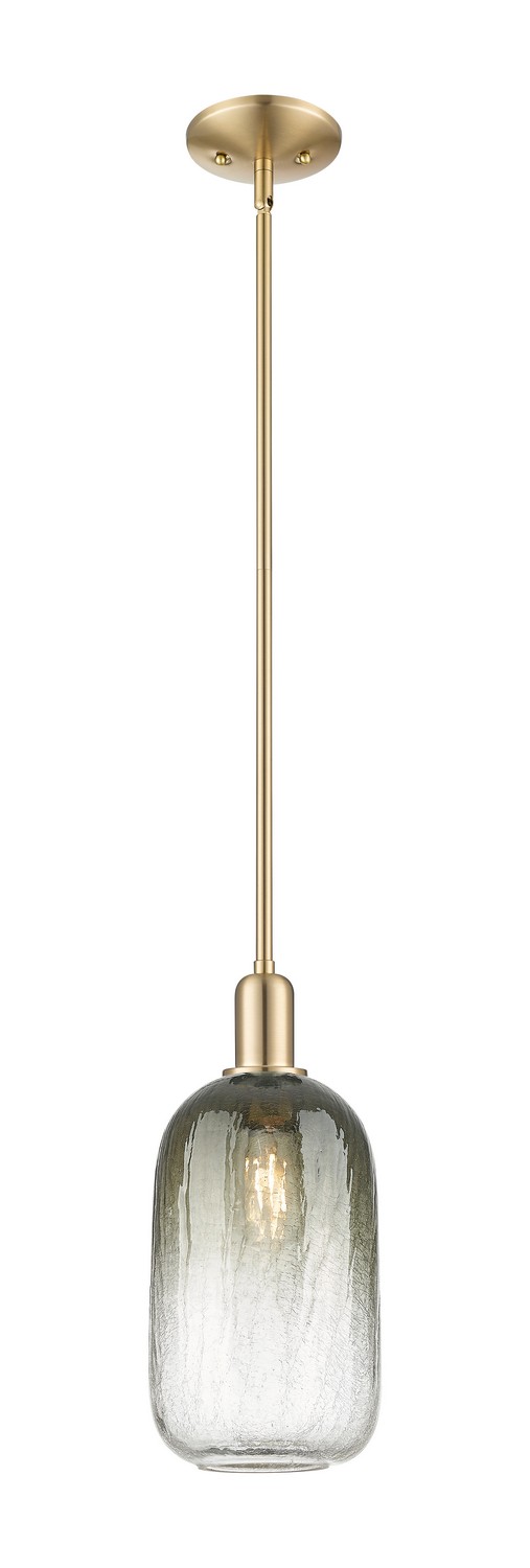 One Light Mini Pendant by Innovations - Arcadia Collection, Champagne Bronze Finish - 716-1S-CB-G482-7SL