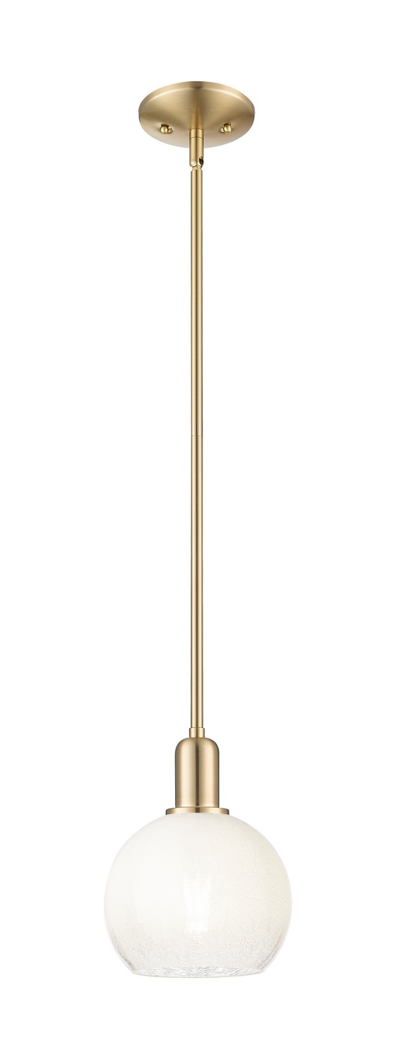 One Light Mini Pendant by Innovations - Arcadia Collection, Champagne Bronze Finish - 716-1S-CB-G483-8OP
