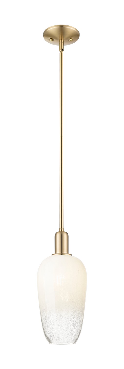 One Light Mini Pendant by Innovations - Arcadia Collection, Champagne Bronze Finish - 716-1S-CB-G484-7OP