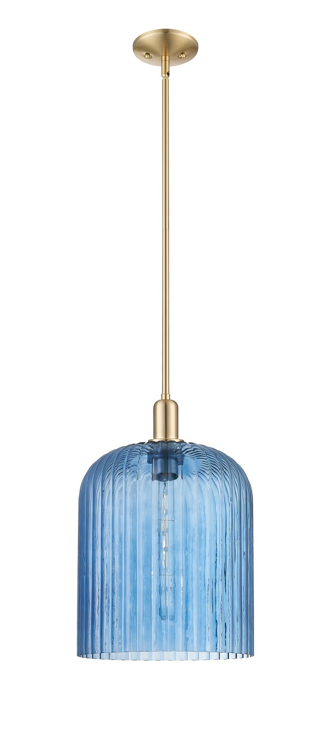 One Light Mini Pendant by Innovations - Arcadia Collection, Champagne Bronze Finish - 716-1S-CB-G559-12BL