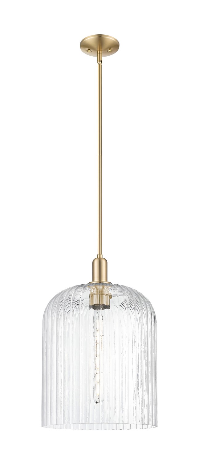 One Light Mini Pendant by Innovations - Arcadia Collection, Champagne Bronze Finish - 716-1S-CB-G559-12CL