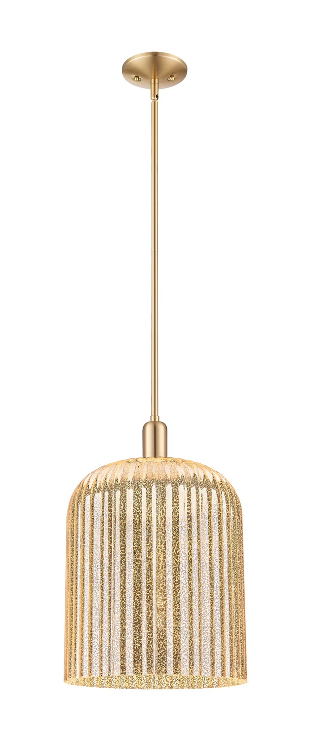One Light Mini Pendant by Innovations - Arcadia Collection, Champagne Bronze Finish - 716-1S-CB-G559-12ME