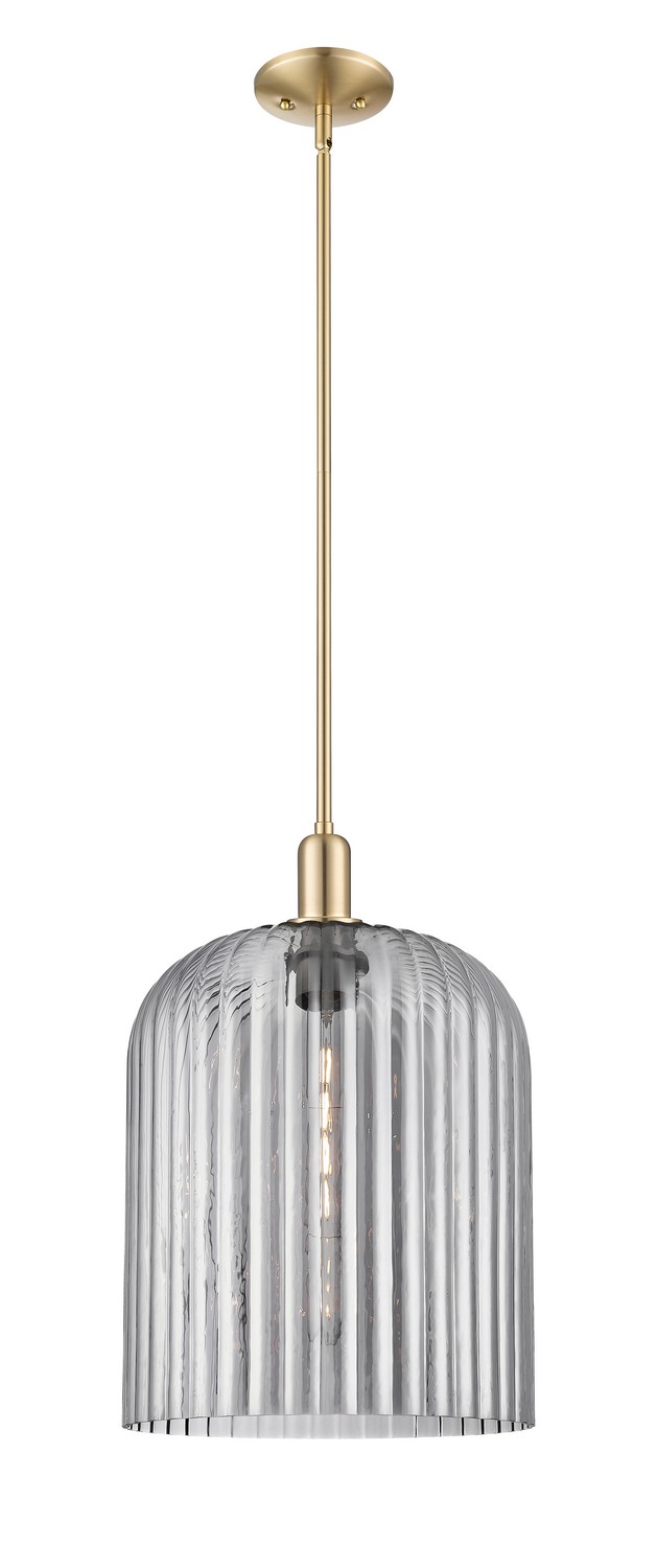 One Light Mini Pendant by Innovations - Arcadia Collection, Champagne Bronze Finish - 716-1S-CB-G559-12SM