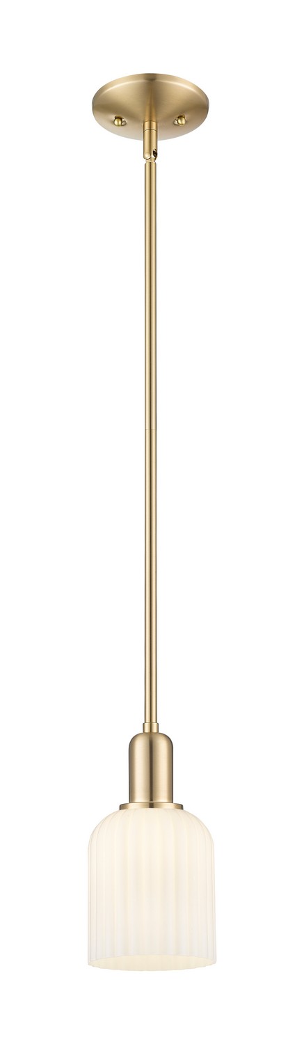One Light Mini Pendant by Innovations - Arcadia Collection, Champagne Bronze Finish - 716-1S-CB-G559-5GWH