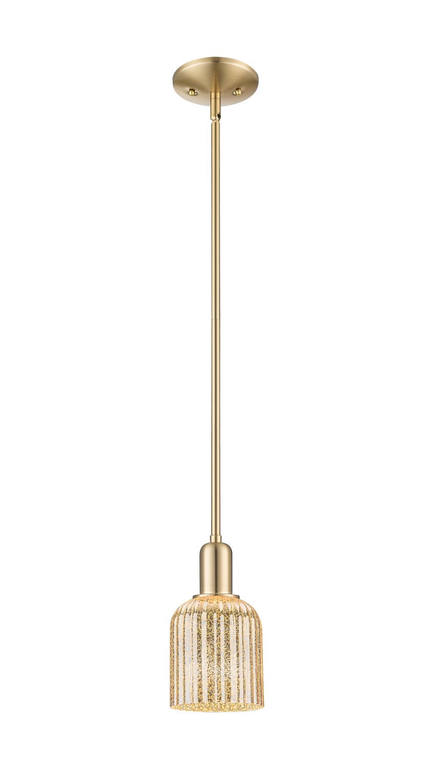 One Light Mini Pendant by Innovations - Arcadia Collection, Champagne Bronze Finish - 716-1S-CB-G559-5ME