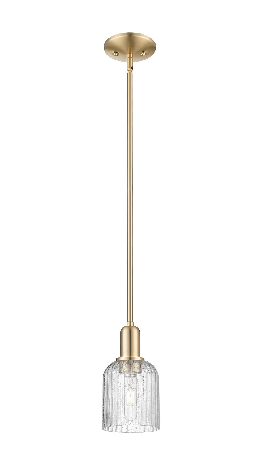 One Light Mini Pendant by Innovations - Arcadia Collection, Champagne Bronze Finish - 716-1S-CB-G559-5SDY