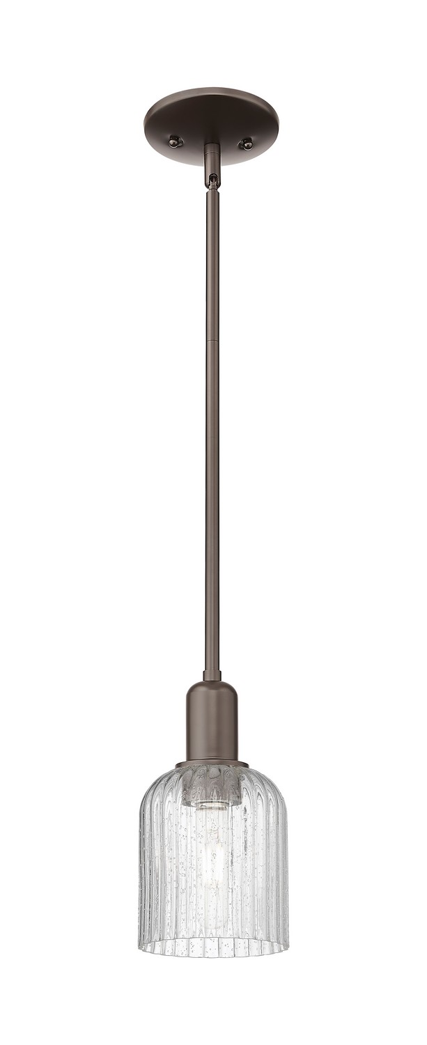 One Light Mini Pendant by Innovations - Arcadia Collection, Oil Rubbed Bronze Finish - 716-1S-OB-G559-5SDY
