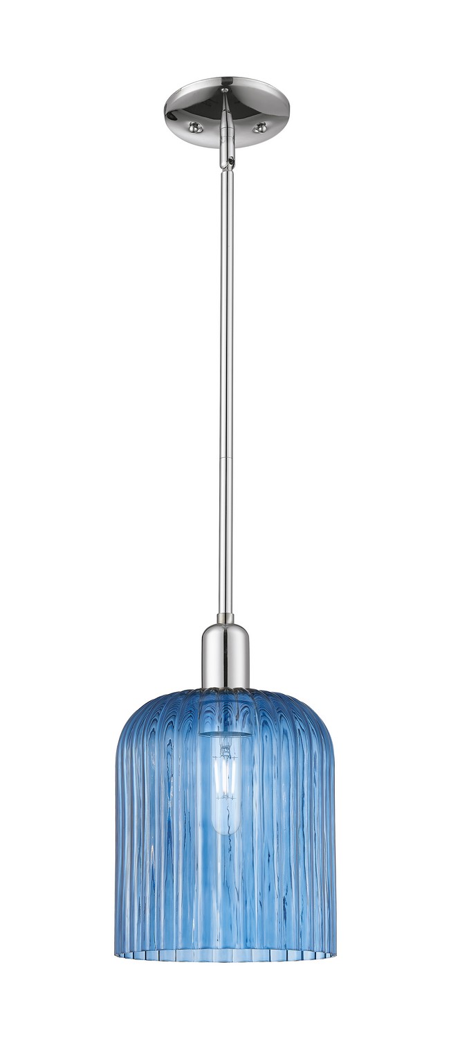 One Light Mini Pendant by Innovations - Arcadia Collection, Polished Chrome Finish - 716-1S-PC-G559-8BL