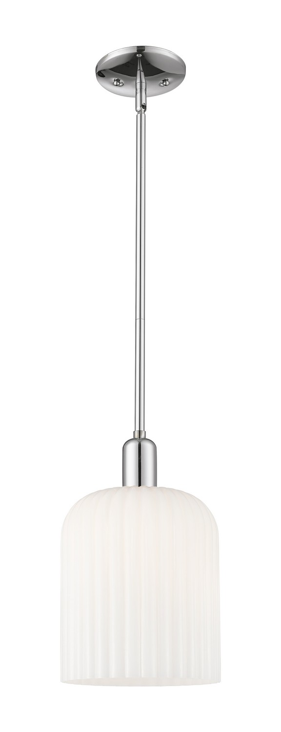 One Light Mini Pendant by Innovations - Arcadia Collection, Polished Chrome Finish - 716-1S-PC-G559-8GWH