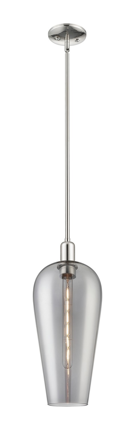 One Light Mini Pendant by Innovations - Arcadia Collection, Polished Nickel Finish - 716-1S-PN-G456-8SM