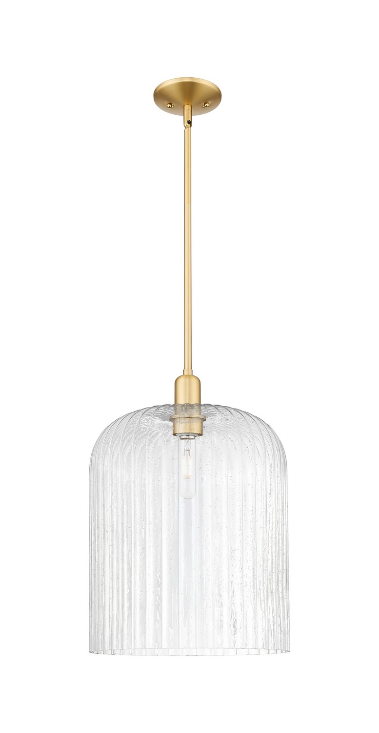 One Light Mini Pendant by Innovations - Arcadia Collection, Satin Gold Finish - 716-1S-SG-G559-12SDY