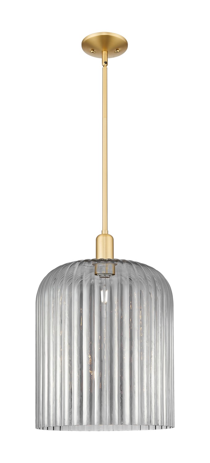 One Light Mini Pendant by Innovations - Arcadia Collection, Satin Gold Finish - 716-1S-SG-G559-12SM