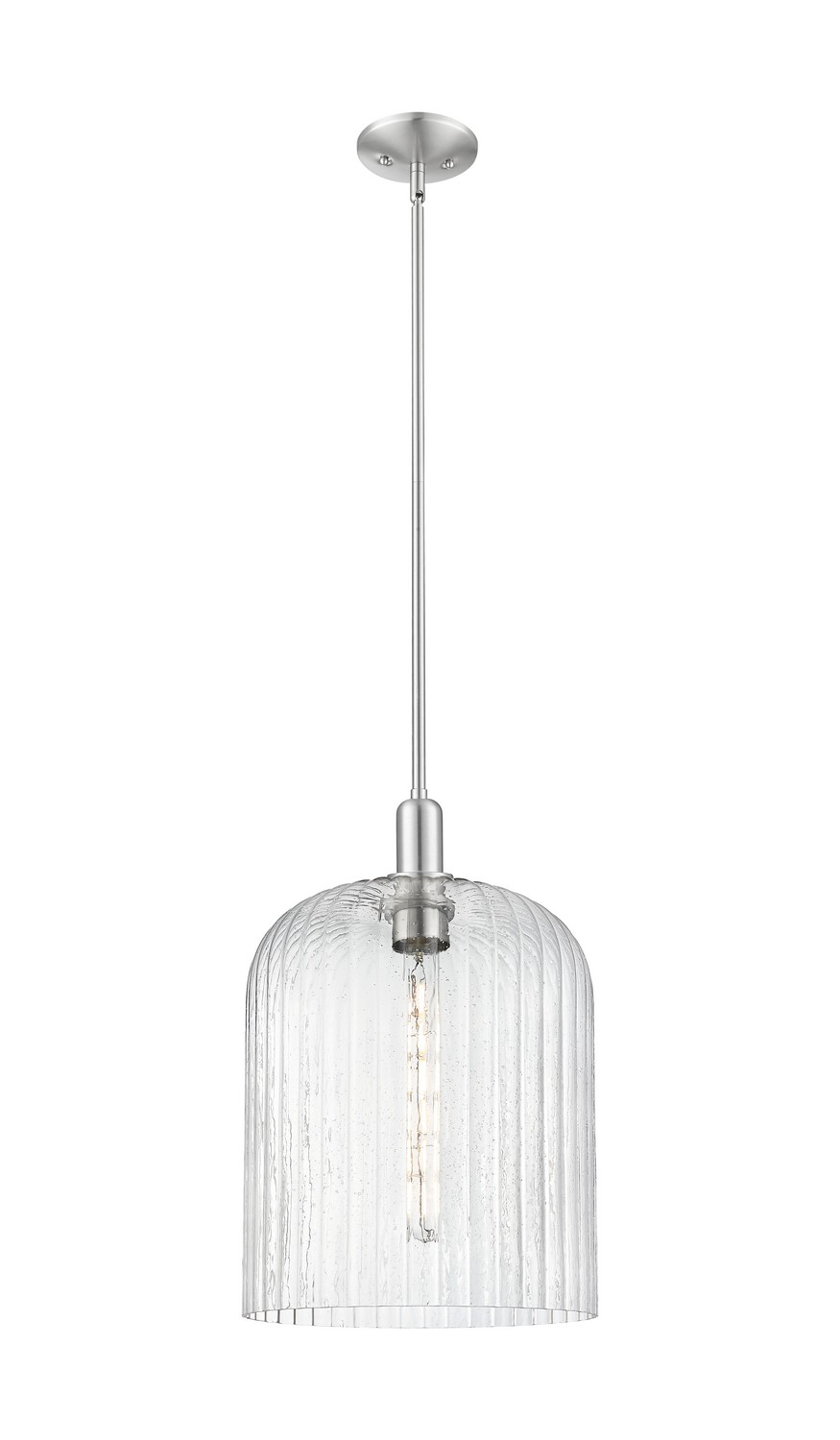 One Light Mini Pendant by Innovations - Arcadia Collection, Brushed Satin Nickel Finish - 716-1S-SN-G559-12SDY