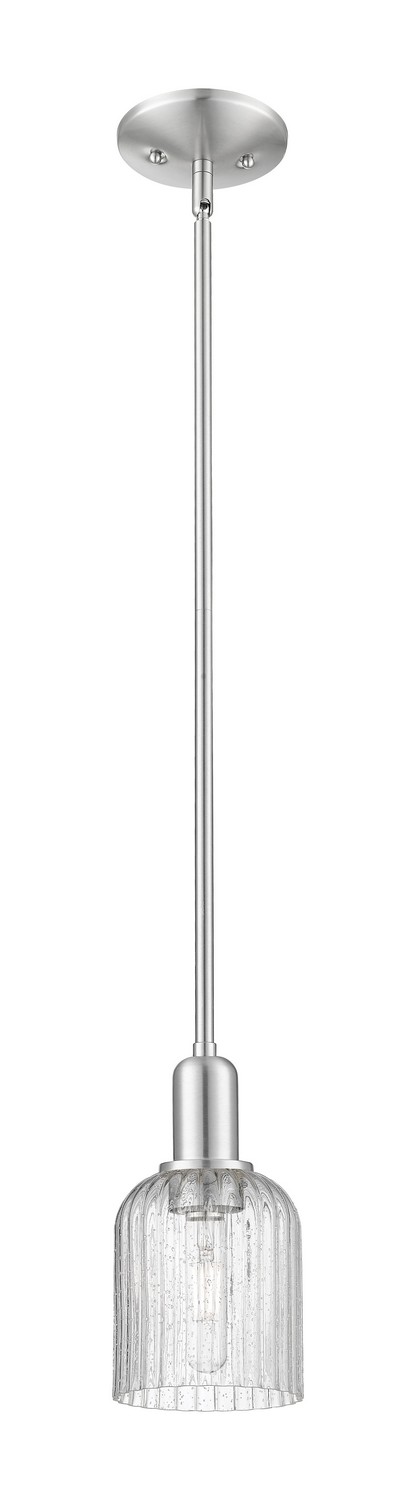 One Light Mini Pendant by Innovations - Arcadia Collection, Brushed Satin Nickel Finish - 716-1S-SN-G559-5SDY