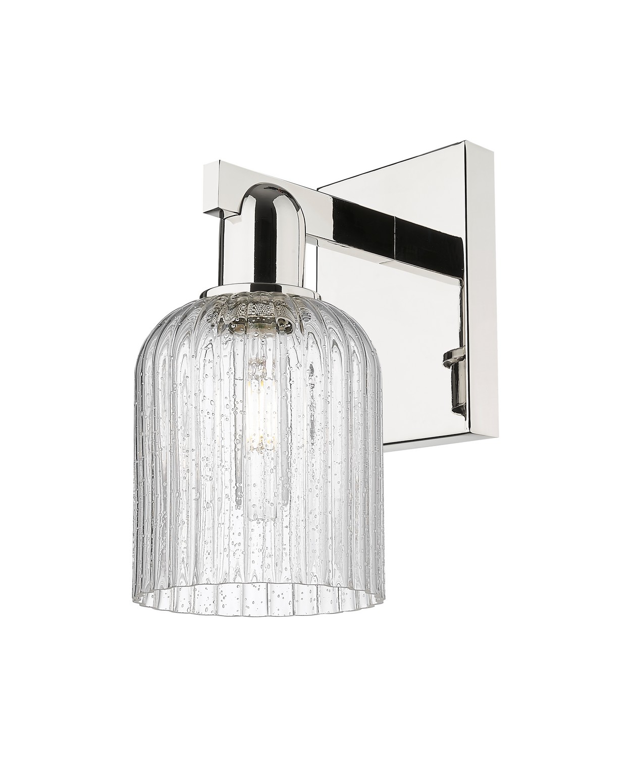 One Light Wall Sconce by Innovations - Arcadia Collection, Polished Nickel Finish - 716-1W-PN-G559-5SDY