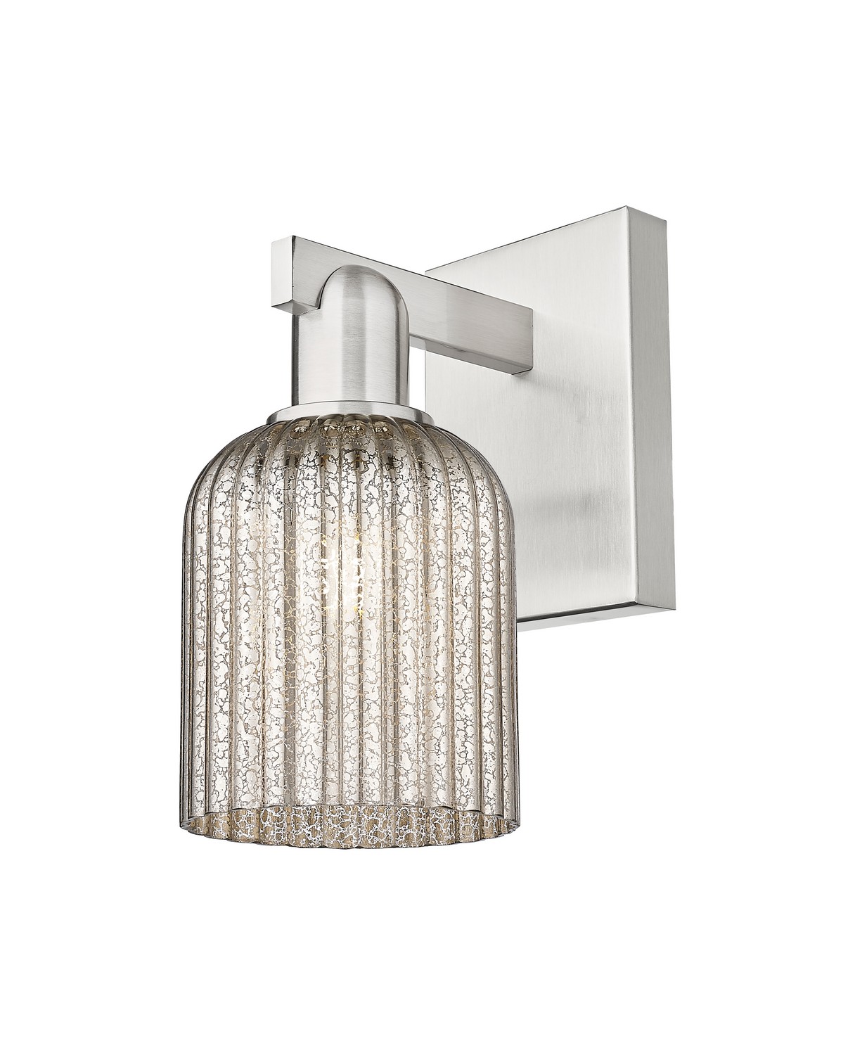 One Light Wall Sconce by Innovations - Arcadia Collection, Brushed Satin Nickel Finish - 716-1W-SN-G559-5ME