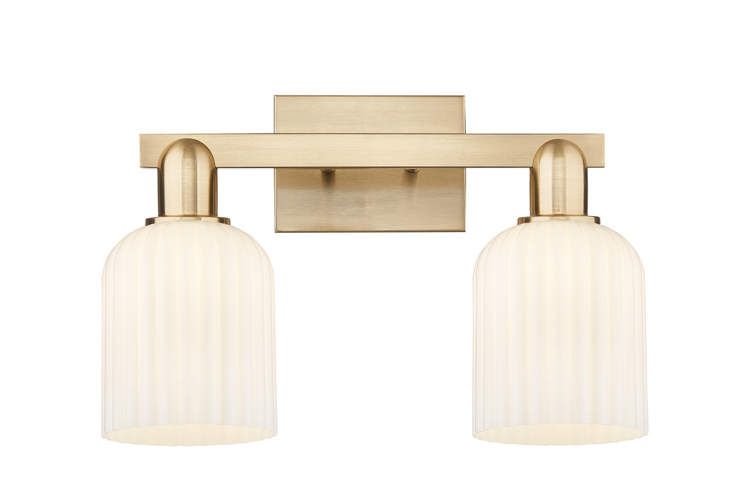 Two Light Bath Vanity by Innovations - Arcadia Collection, Champagne Bronze Finish - 716-2W-CB-G559-5GWH