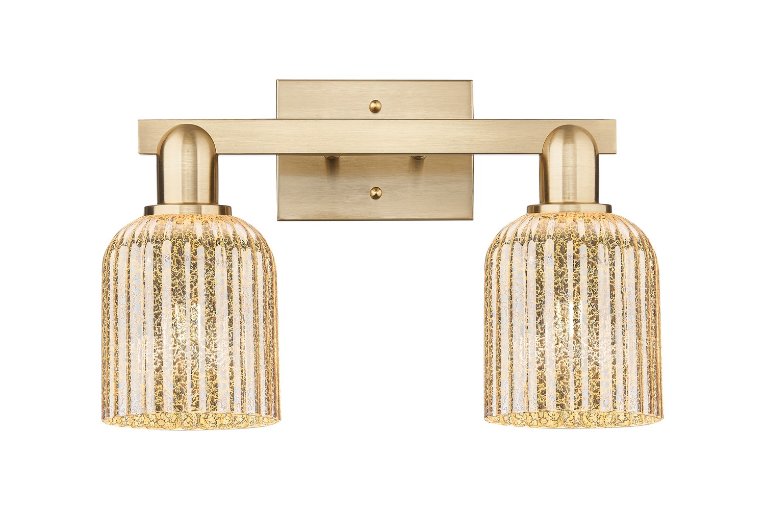 Two Light Bath Vanity by Innovations - Arcadia Collection, Champagne Bronze Finish - 716-2W-CB-G559-5ME