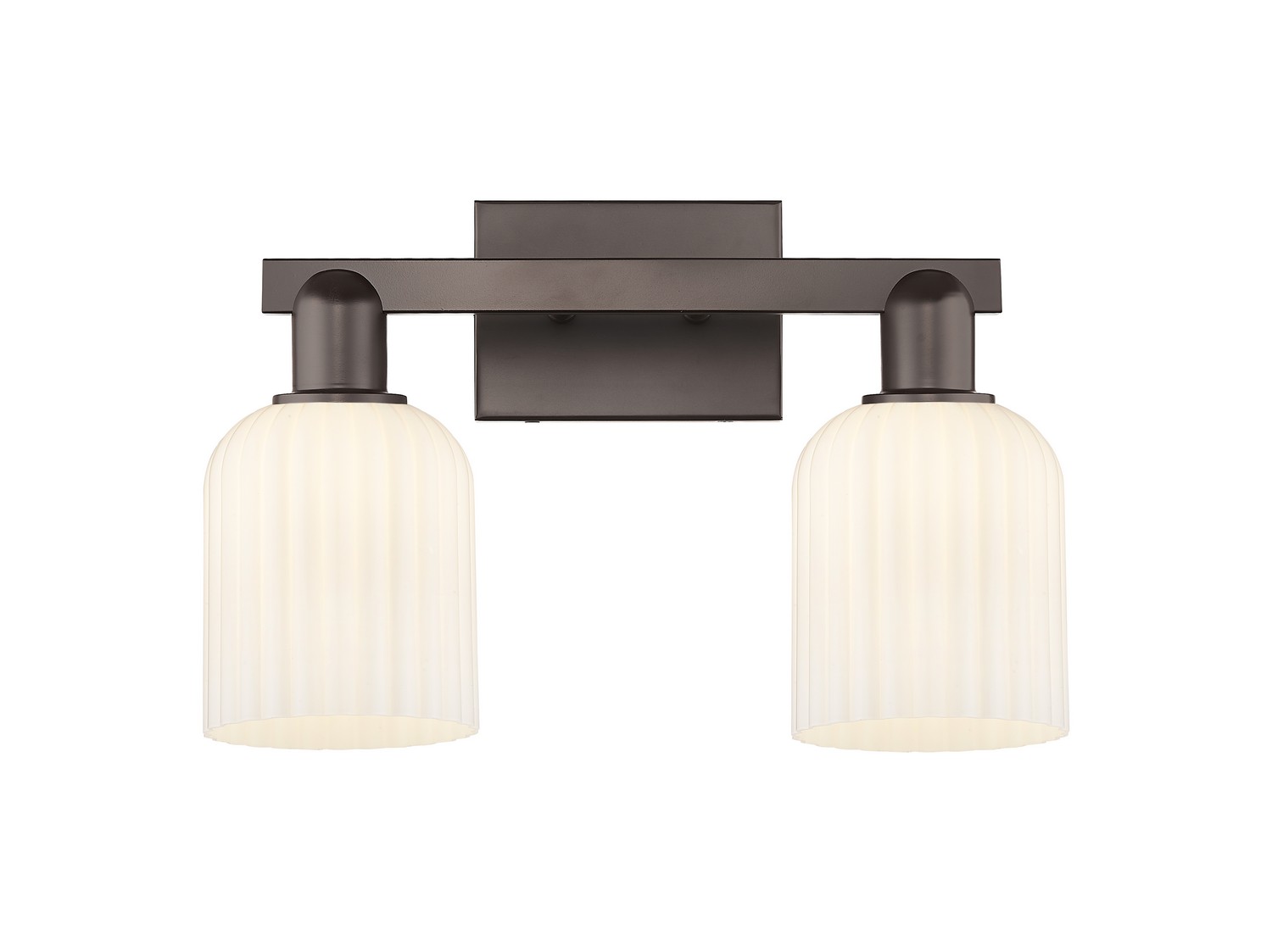 Two Light Bath Vanity by Innovations - Arcadia Collection, Oil Rubbed Bronze Finish - 716-2W-OB-G559-5GWH