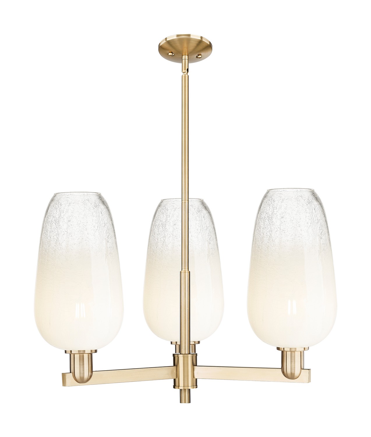 Three Light Pendant by Innovations - Arcadia Collection, Champagne Bronze Finish - 716-3CR-CB-G484-7OP