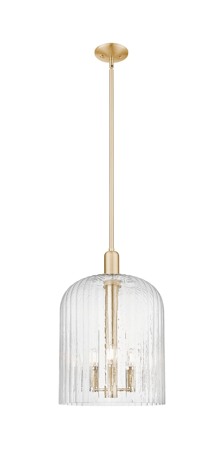 One Light Mini Pendant by Innovations - Arcadia Collection, Champagne Bronze Finish - 716-3S-CB-G559-12SDY