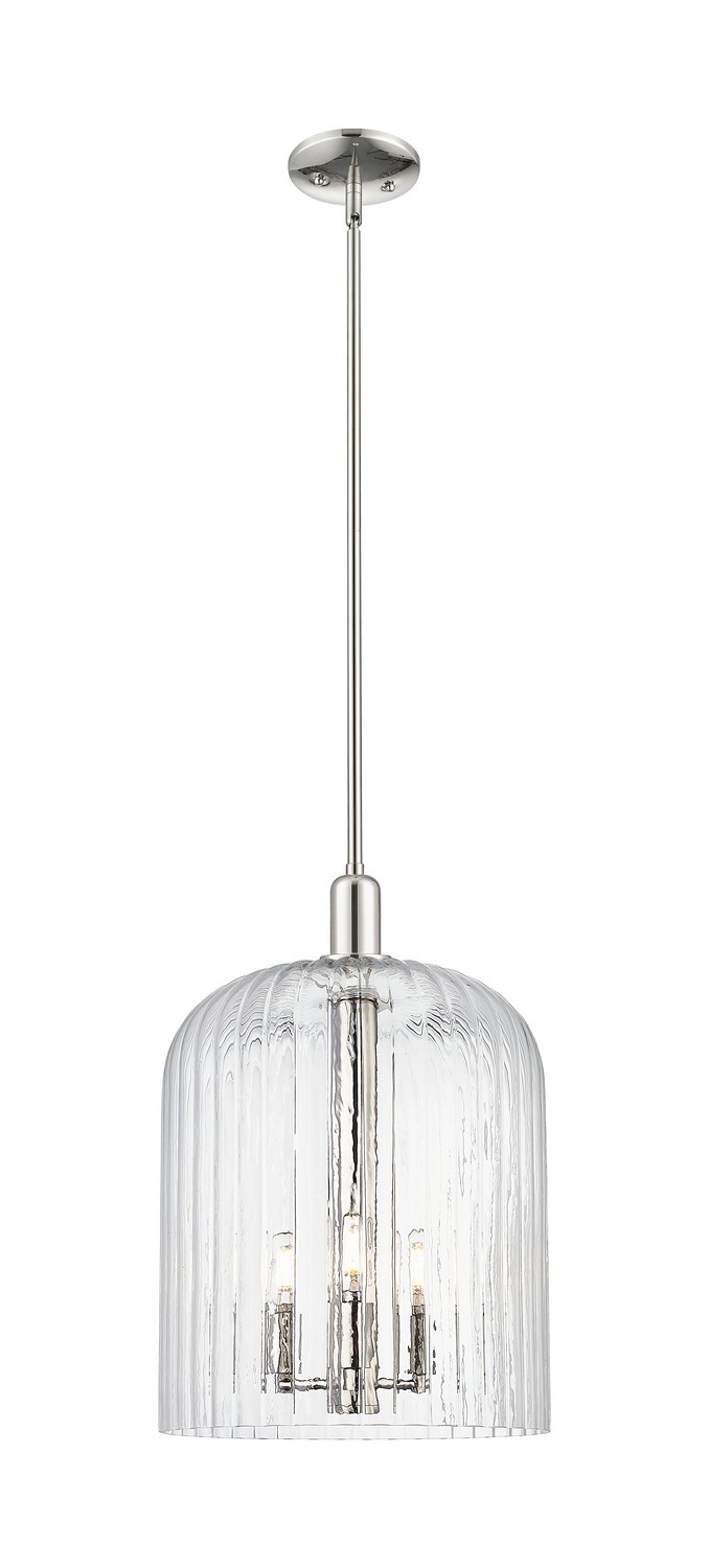 One Light Mini Pendant by Innovations - Arcadia Collection, Polished Nickel Finish - 716-3S-PN-G559-12CL