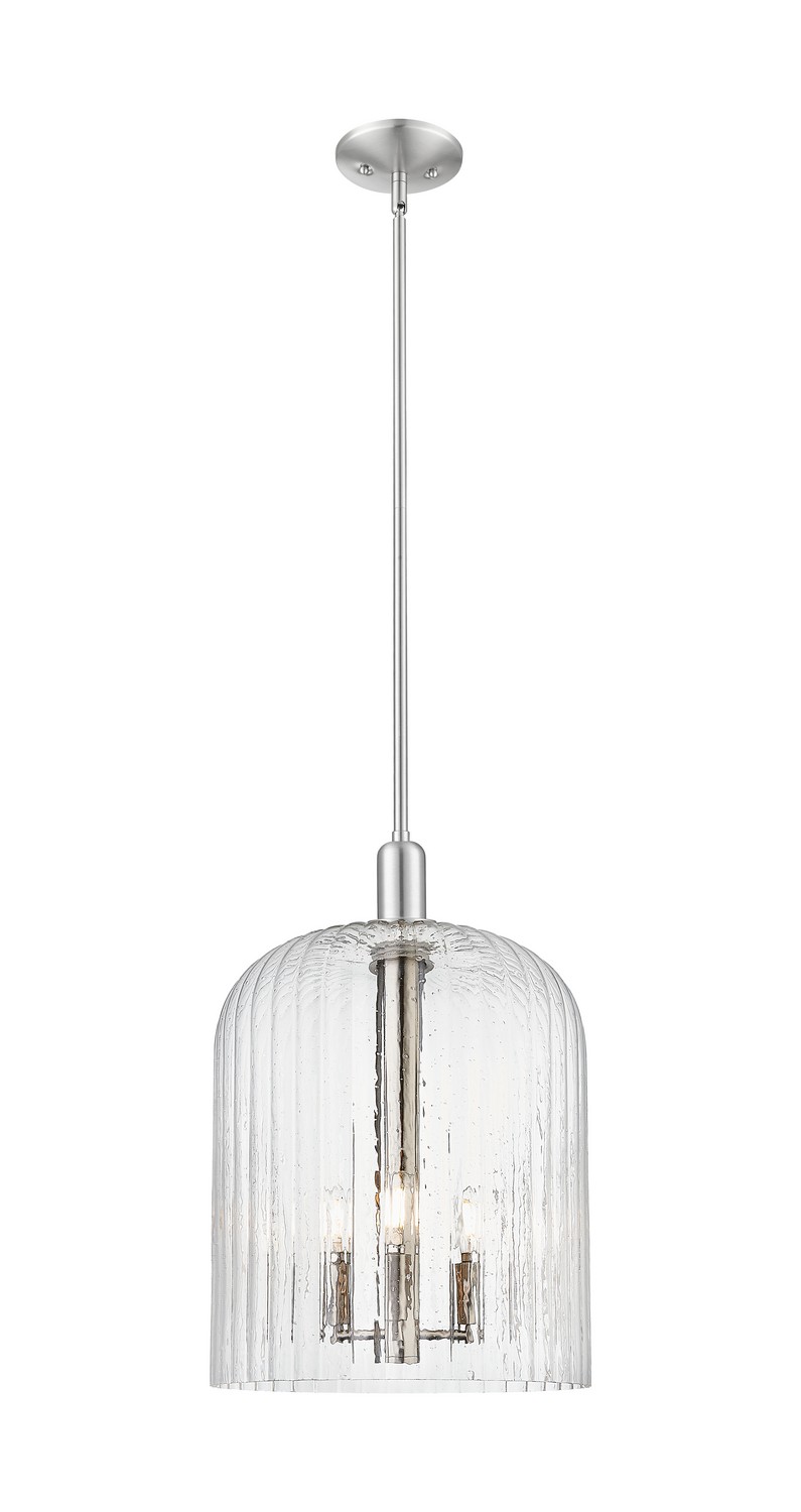 One Light Mini Pendant by Innovations - Arcadia Collection, Brushed Satin Nickel Finish - 716-3S-SN-G559-12SDY
