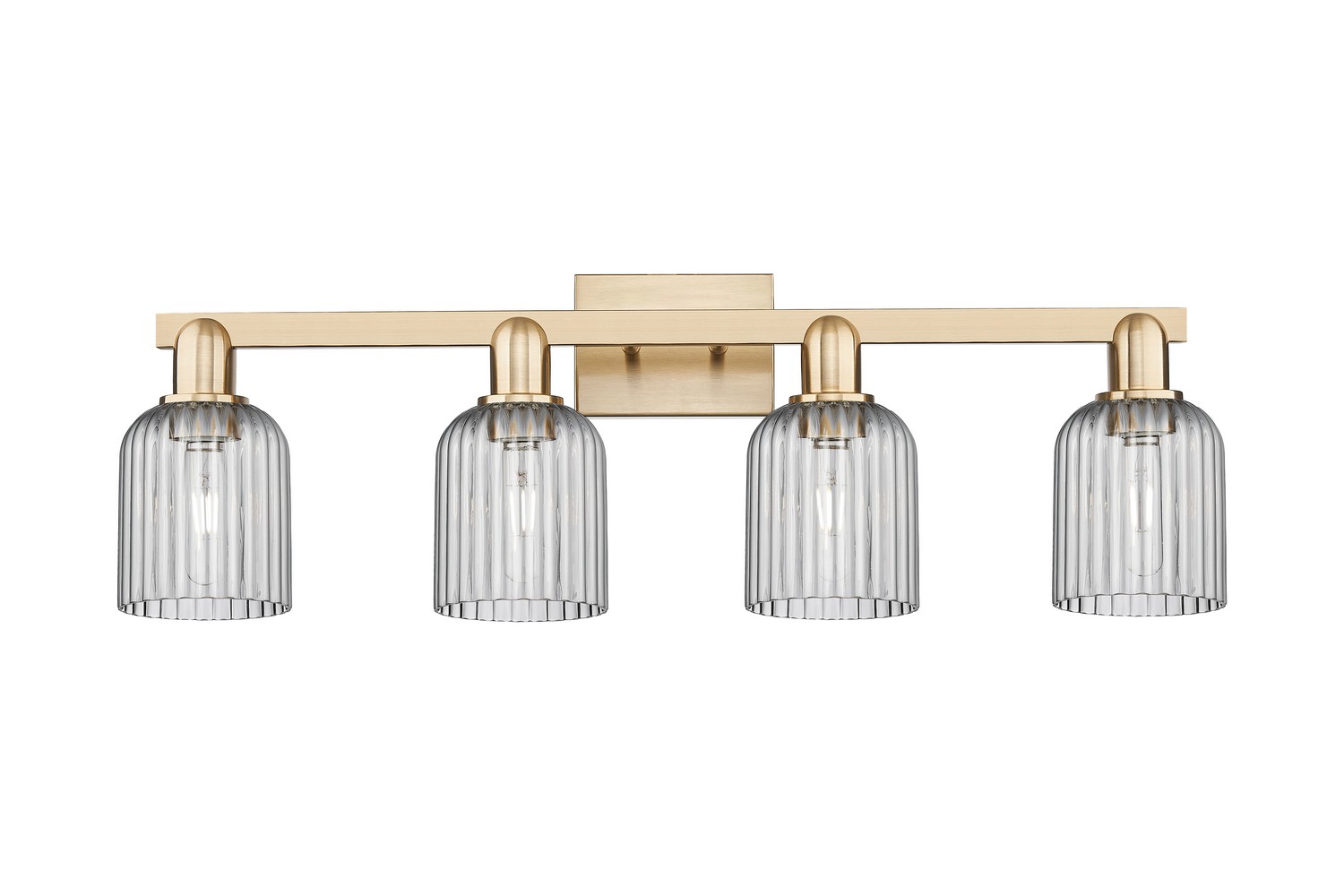 Four Light Bath Vanity by Innovations - Arcadia Collection, Champagne Bronze Finish - 716-4W-CB-G559-5SM