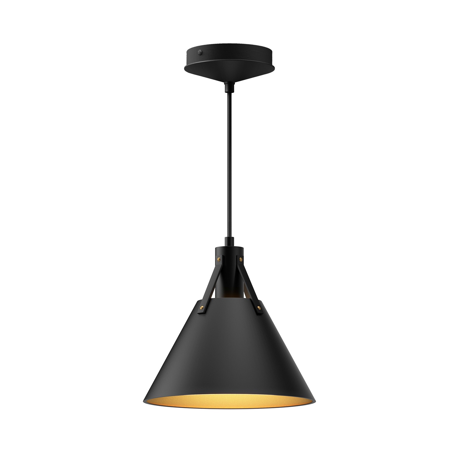 Matte Black Pendant… - image