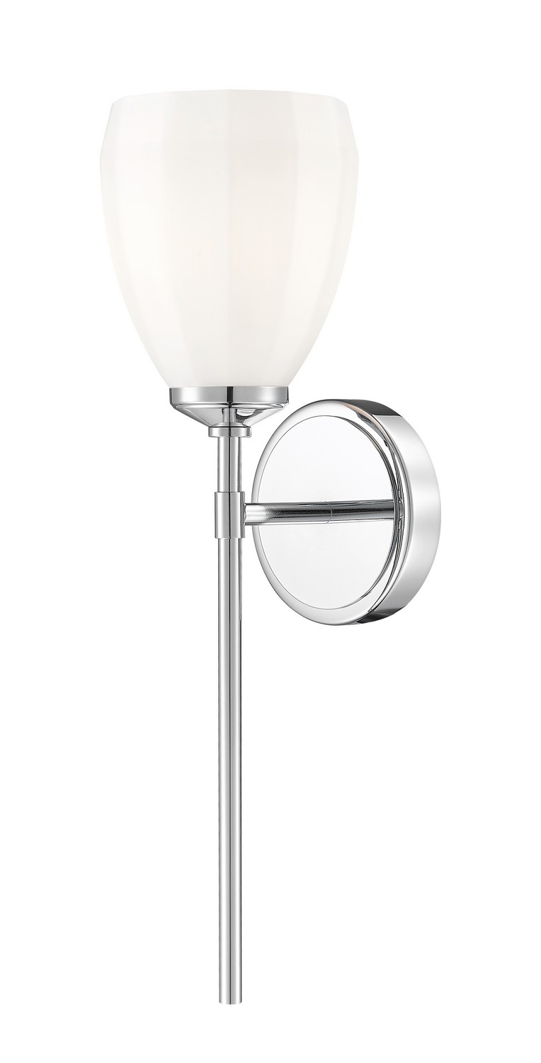 One Light Wall Sconce by Z-Lite - Oren Collection, Chrome Finish - 7004-1S-CH