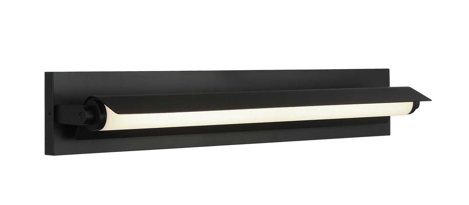 Matteo Lighting S16325BK Finneas LED 25.25 inch Black Wall Sconce Wall Light