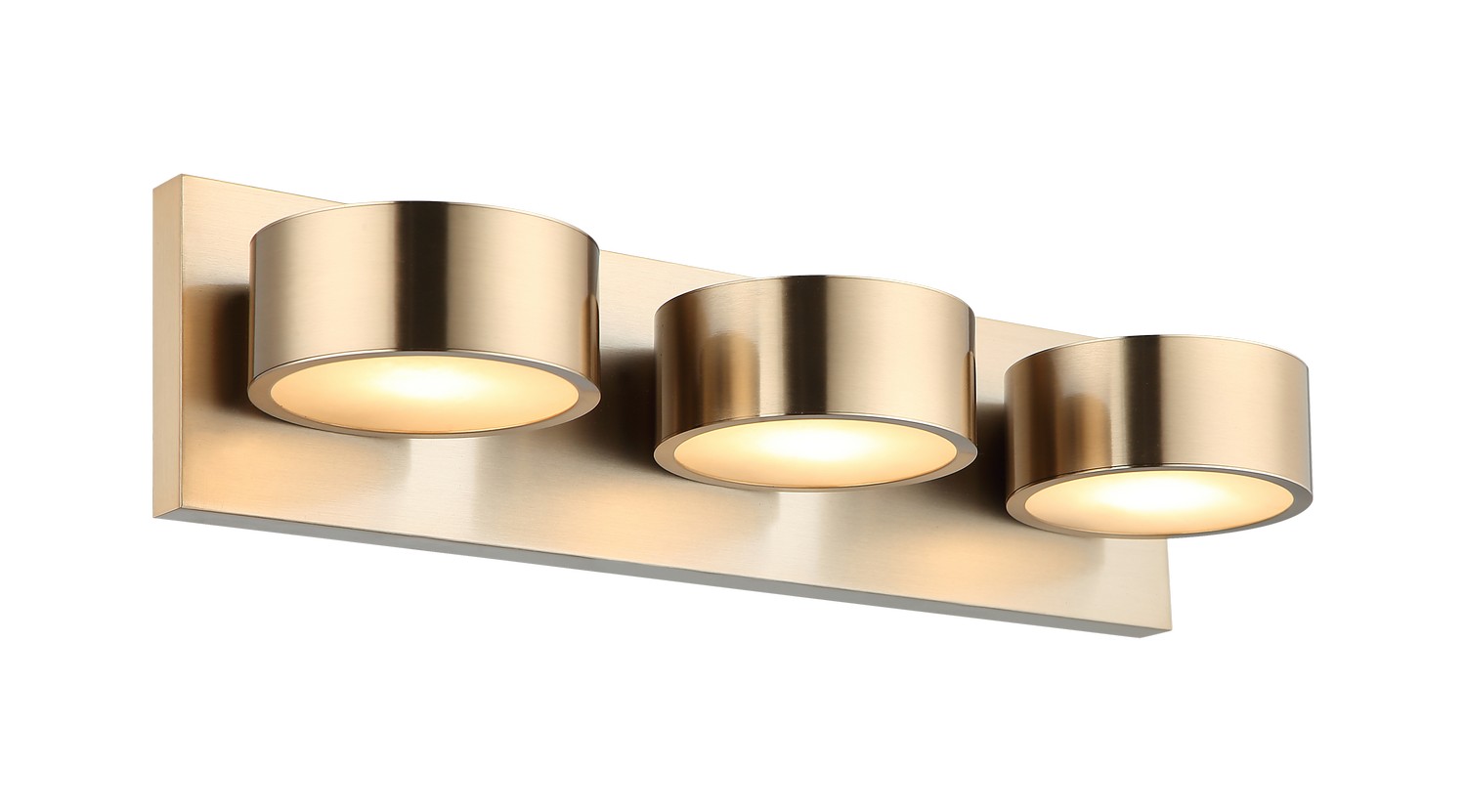 Champagne Gold LED Wall Sconce from the Weatherton Collection