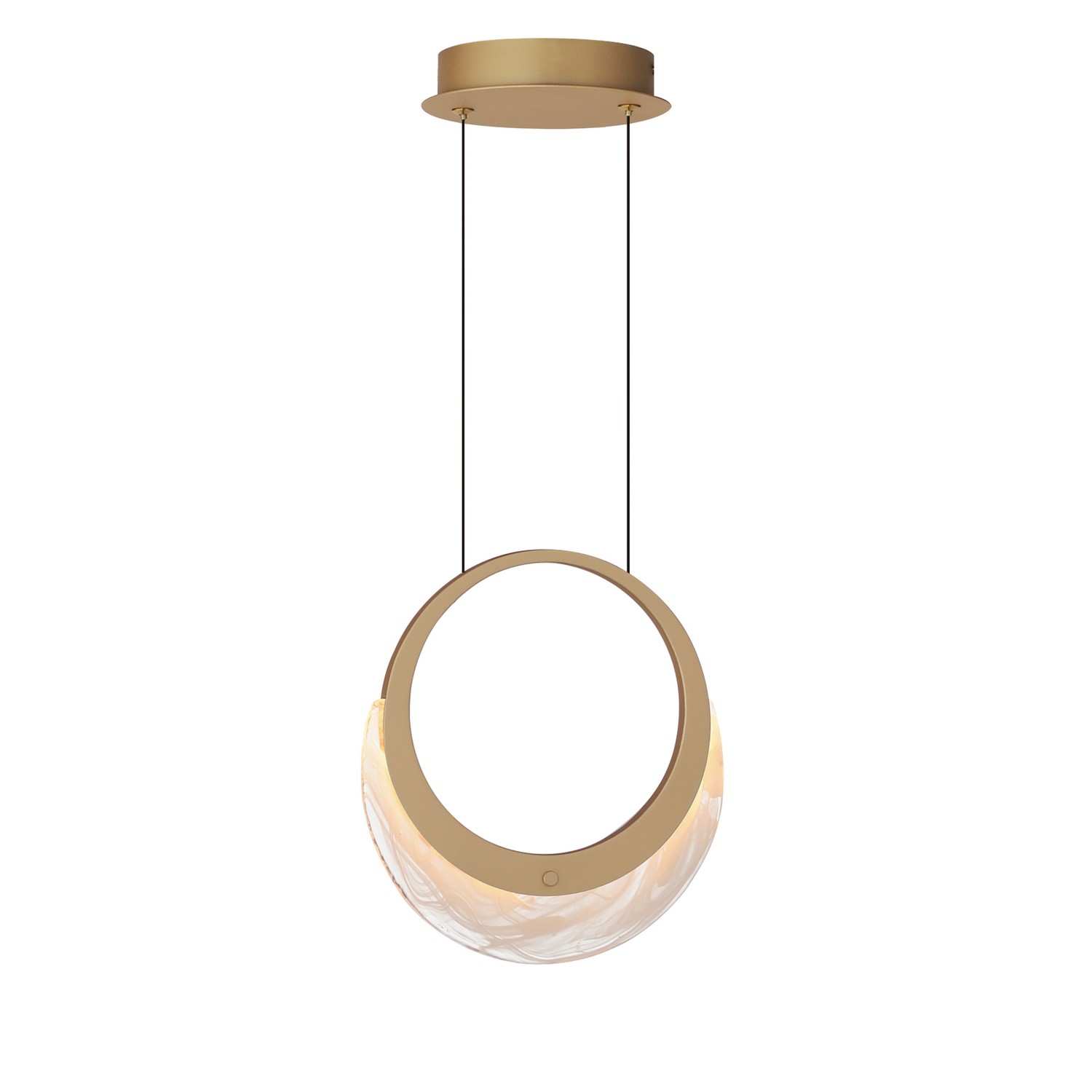 ET2 E23911-112GLD Lyra LED 0.5 inch Gold Single Pendant Ceiling Light
