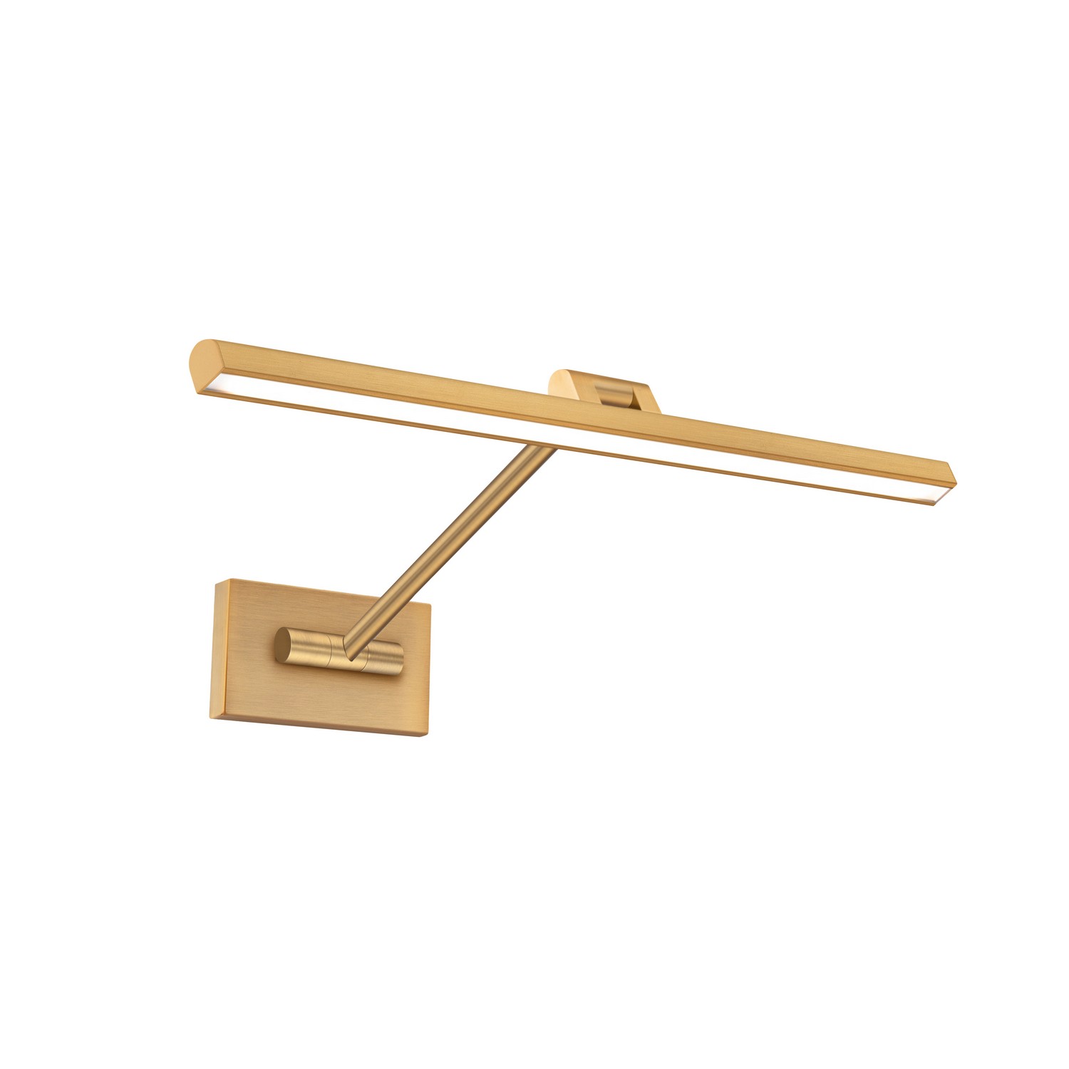 WAC PL-11025-AB LED PICTURE LIGHT 11.88"X3" AGED BRASS BULBS(1) MODULE 21W 1618LM 3000K