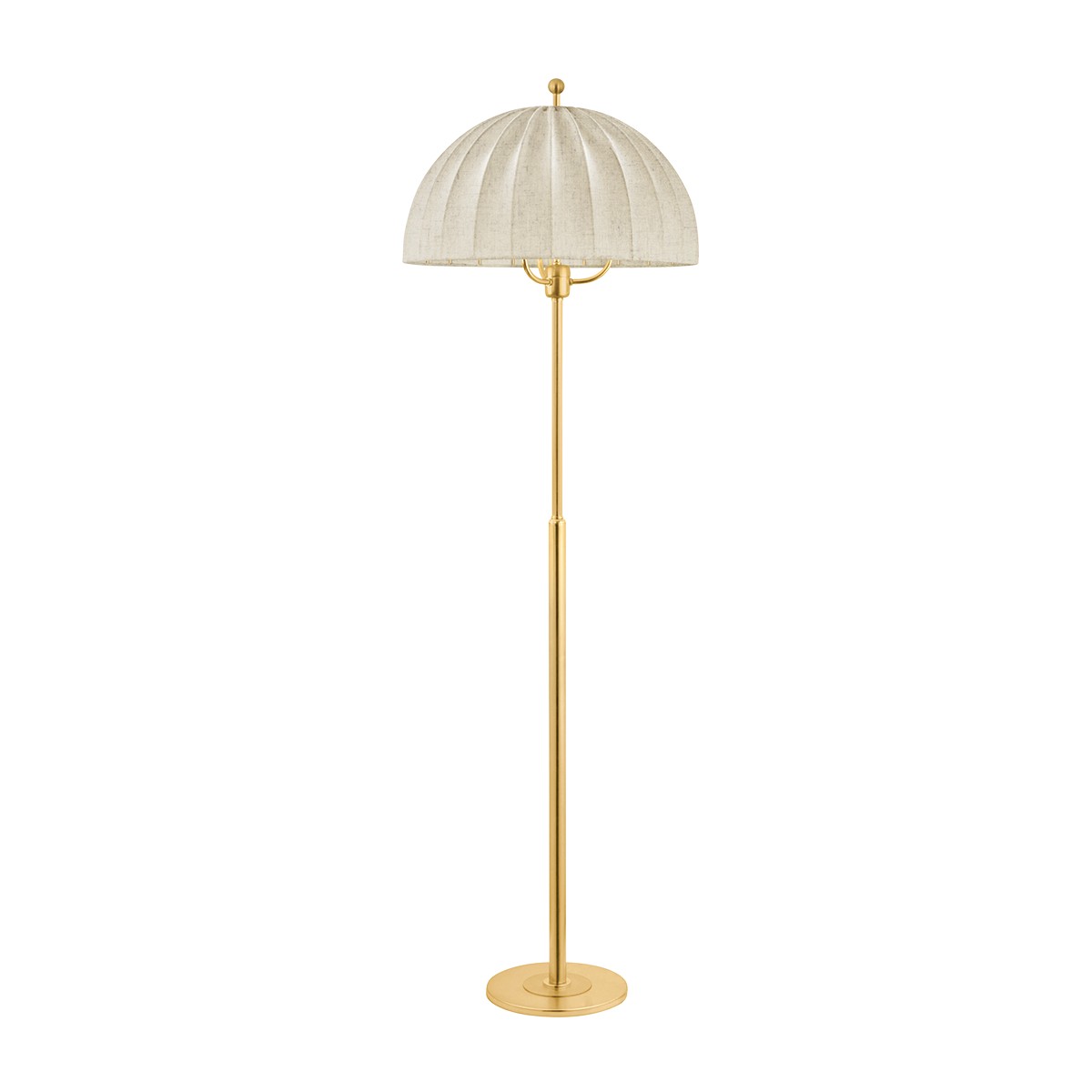Palmetto Three Light Floor Lamp