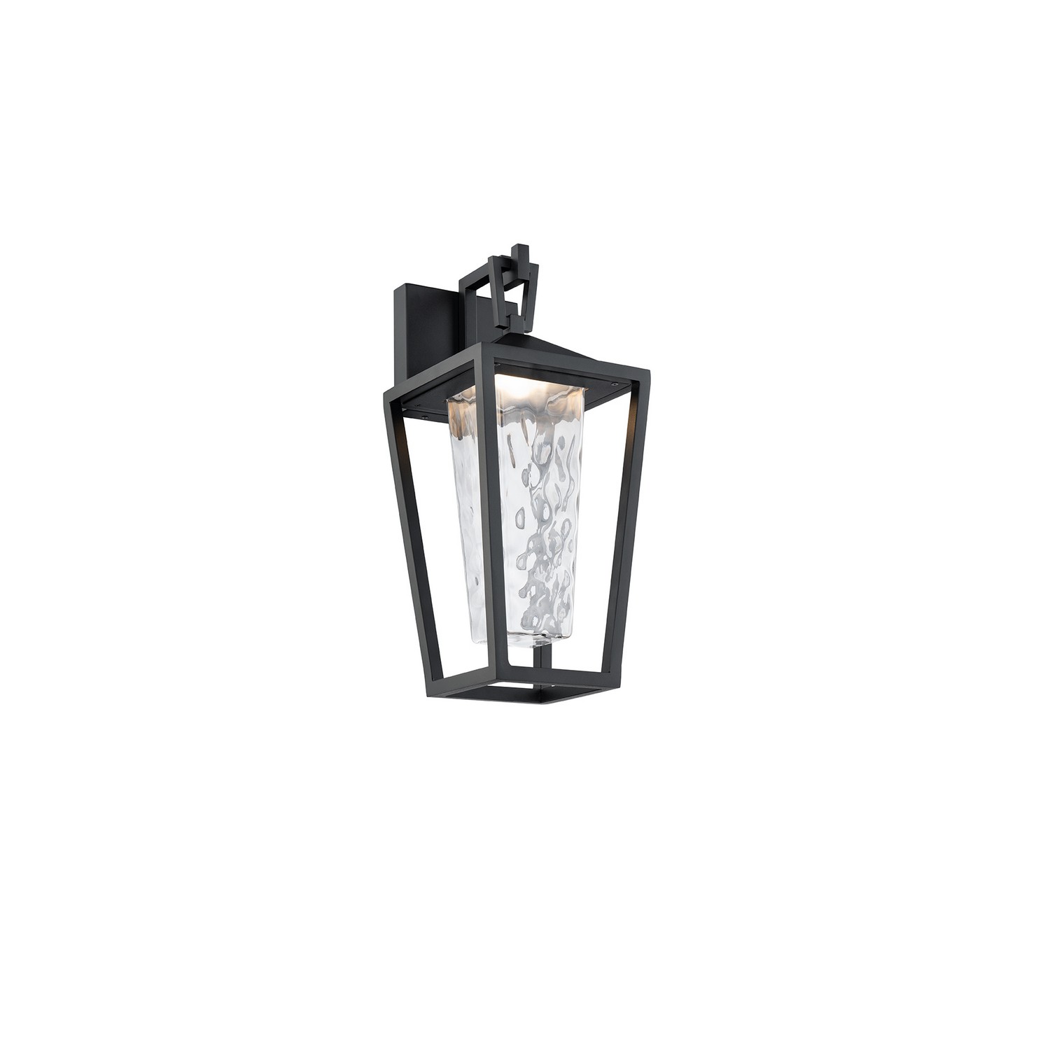 WAC WS-W33516-30-BK LED OUTDOOR WALL SCONCE  8"X16.25" BLACK BULBS(1) MODULE 13W 1000LM 3000K