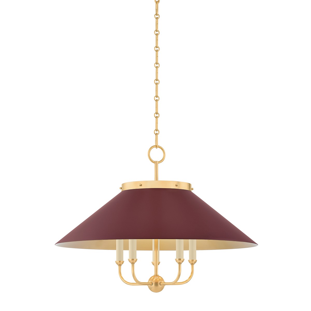 Clivedon Five Light Chandelier