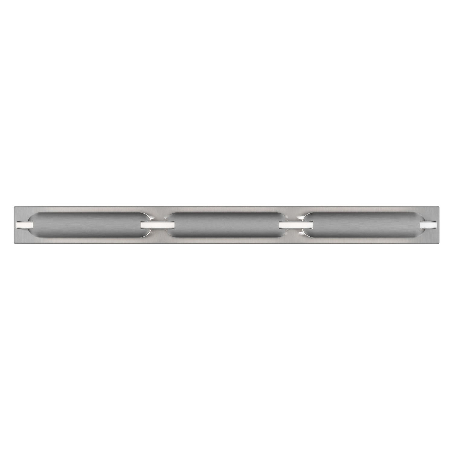 Photos - Chandelier / Lamp Wide WAC Lighting Brushed Nickel LED Wall Sconce from the Spectacle Collection WS-71534-27-BN
