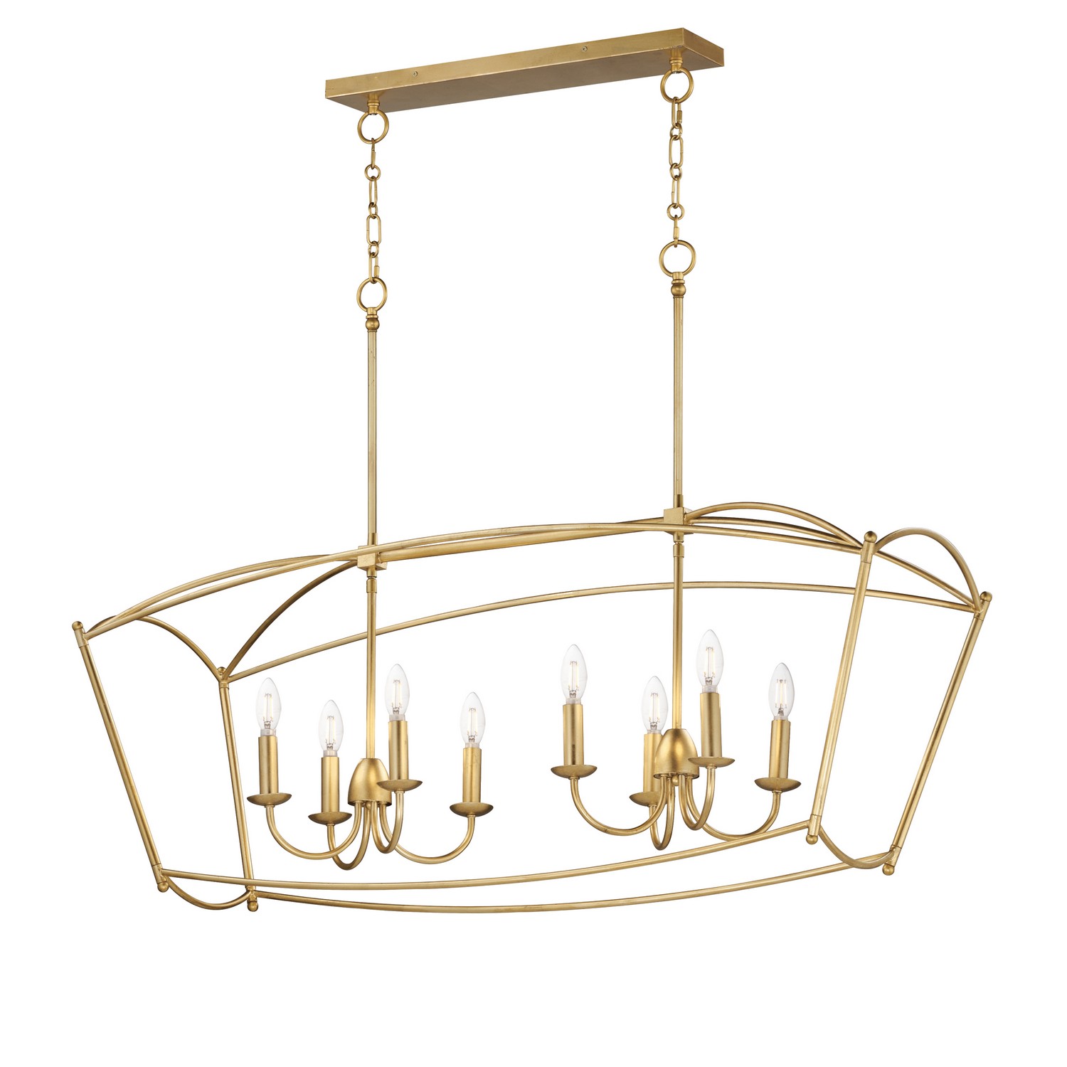 Gold Leaf Linear Pe… - image