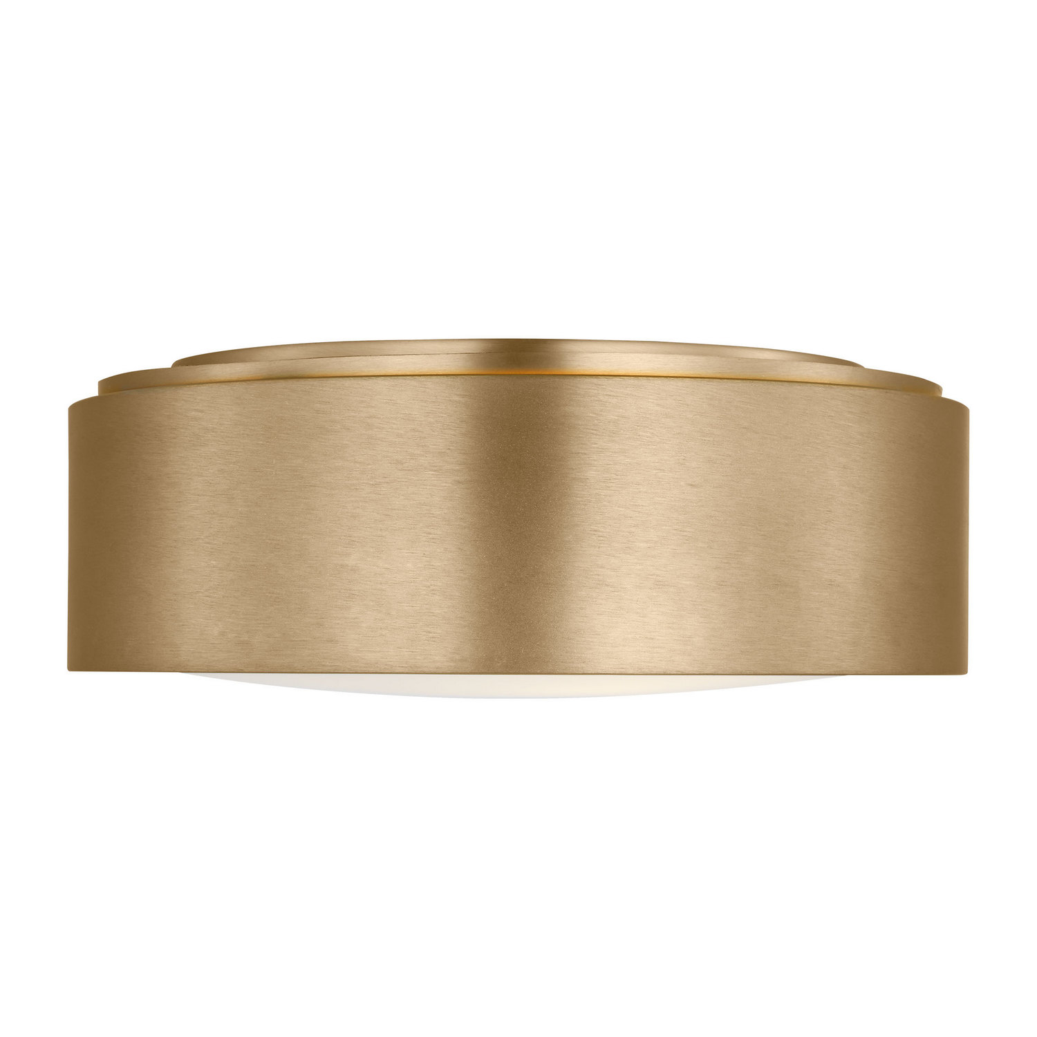 Generation Lighting GLF1032SB Albee 2 Light 13 inch Satin Brass Flush Mount Ceiling Light, Medium