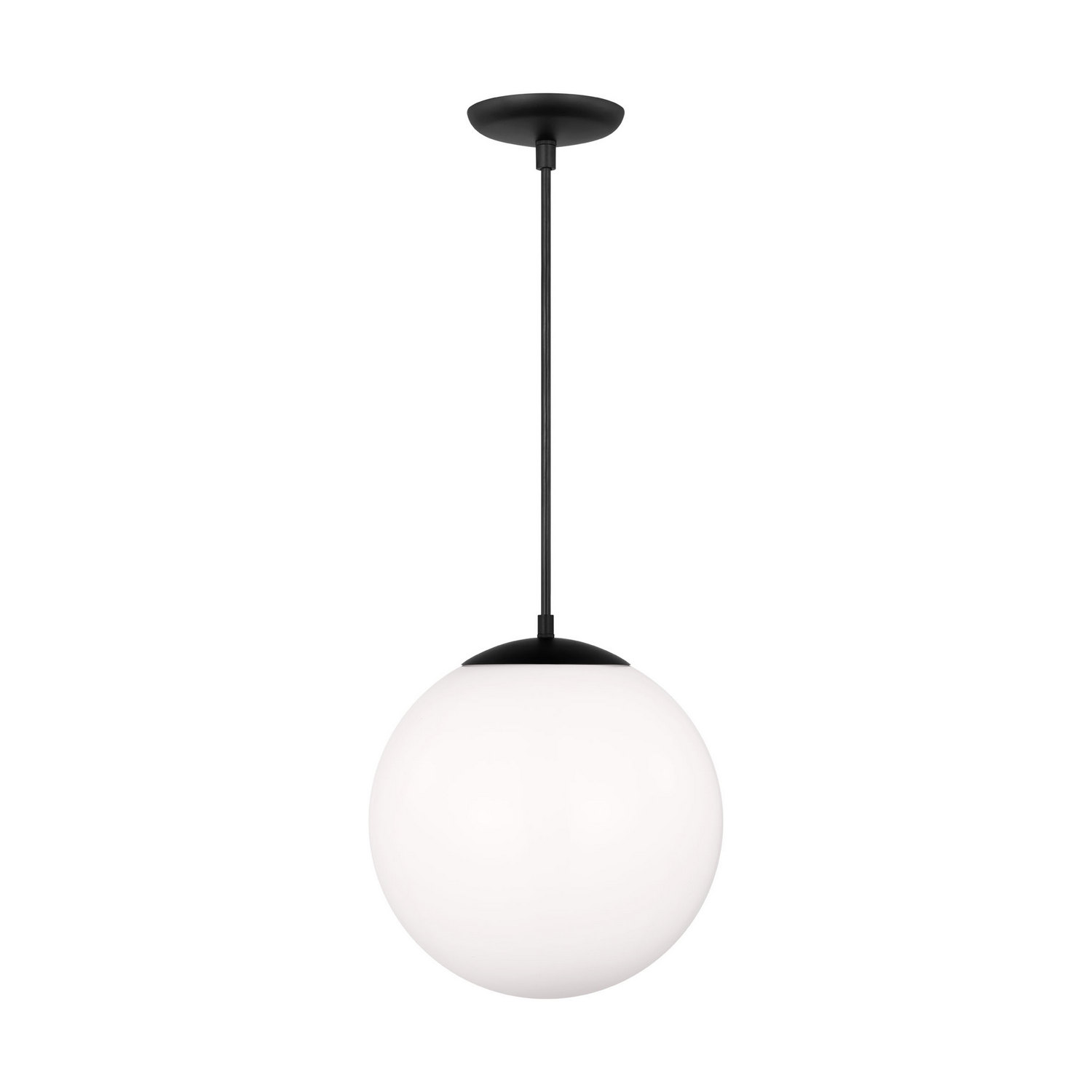 Visual Comfort Studio Collection 6024EN3-112 Leo - Hanging Globe 1 Light 14 inch Midnight Black Pendant Ceiling Light