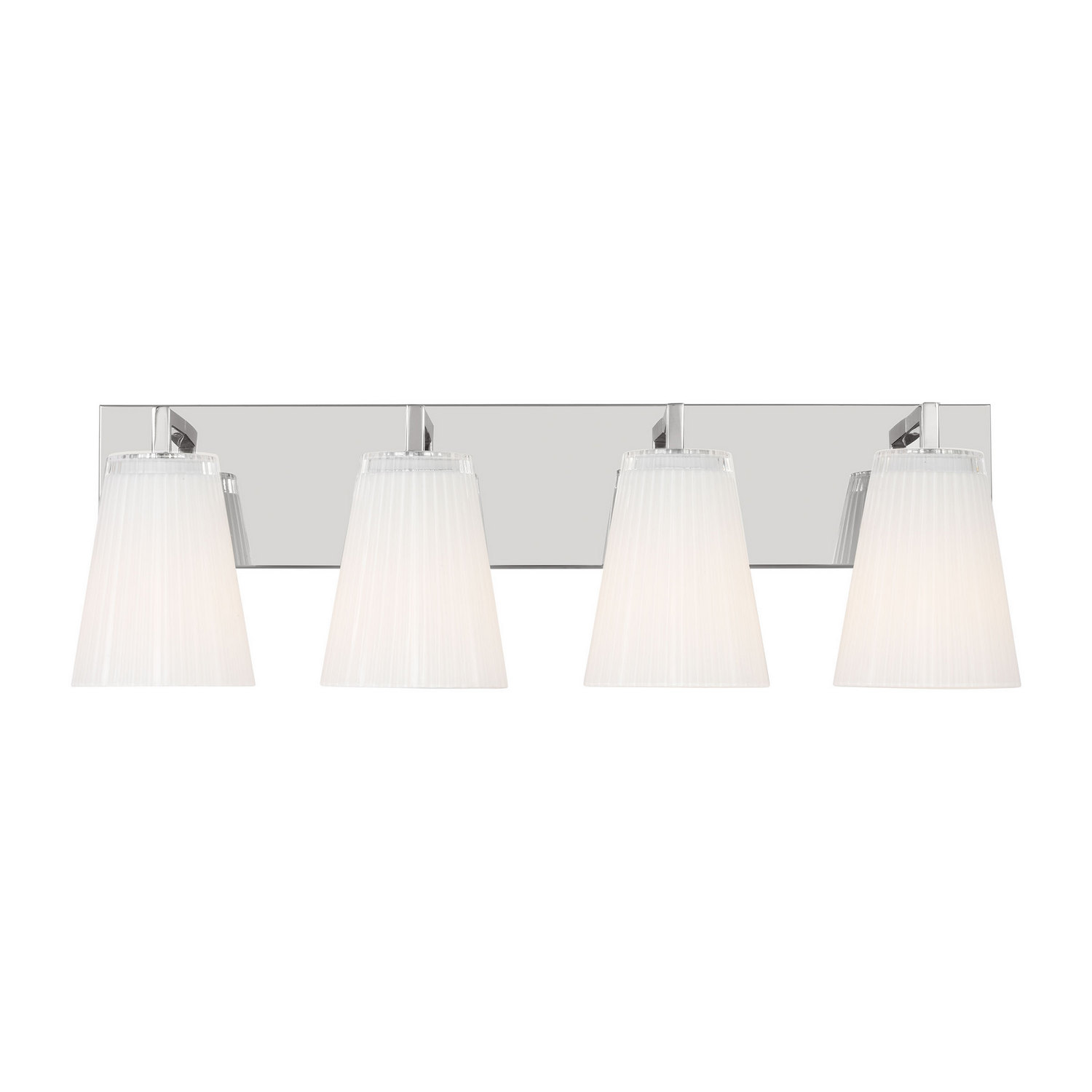 Photos - Chandelier / Lamp Wide Generation Lighting Chrome Bathroom Vanity Light from the Upson Collection GLV1104CH 