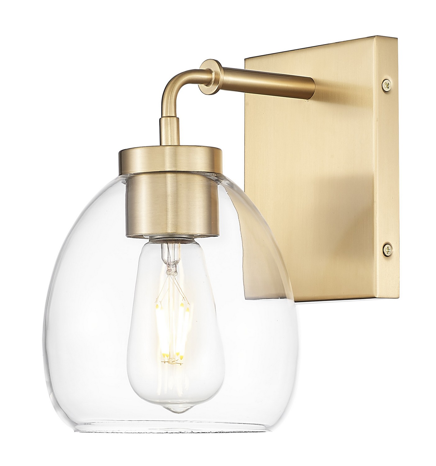 Brass Wall Sconce F… - image