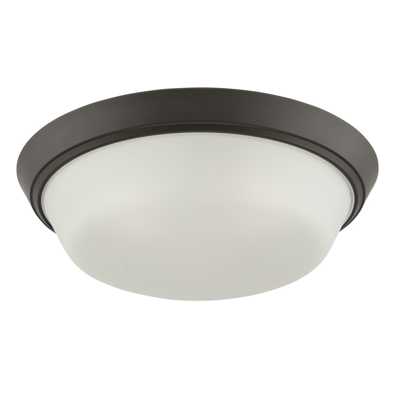 Antique Bronze LED Flush Mount from the Edessa Collection