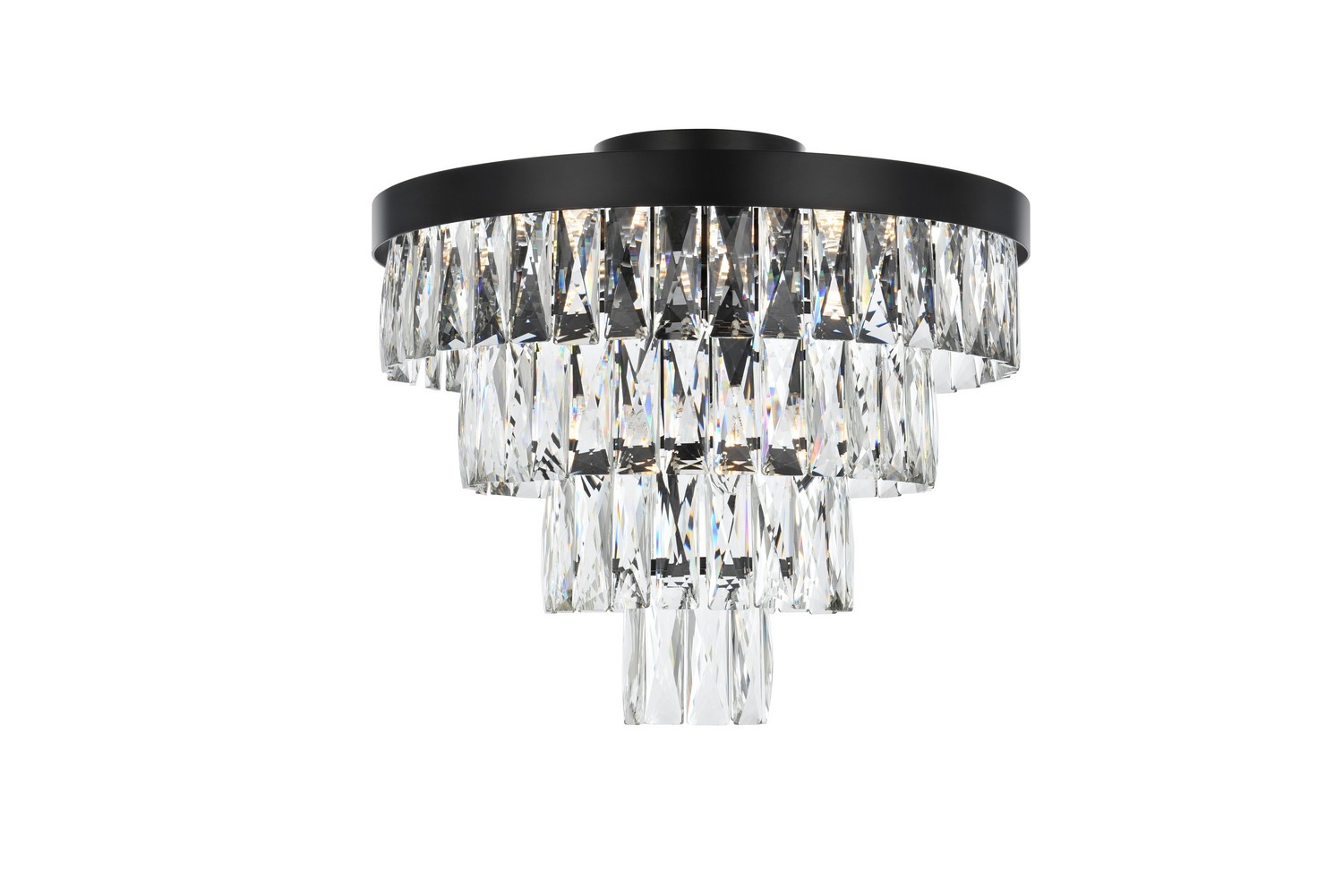 Black Flush Mount F… - image