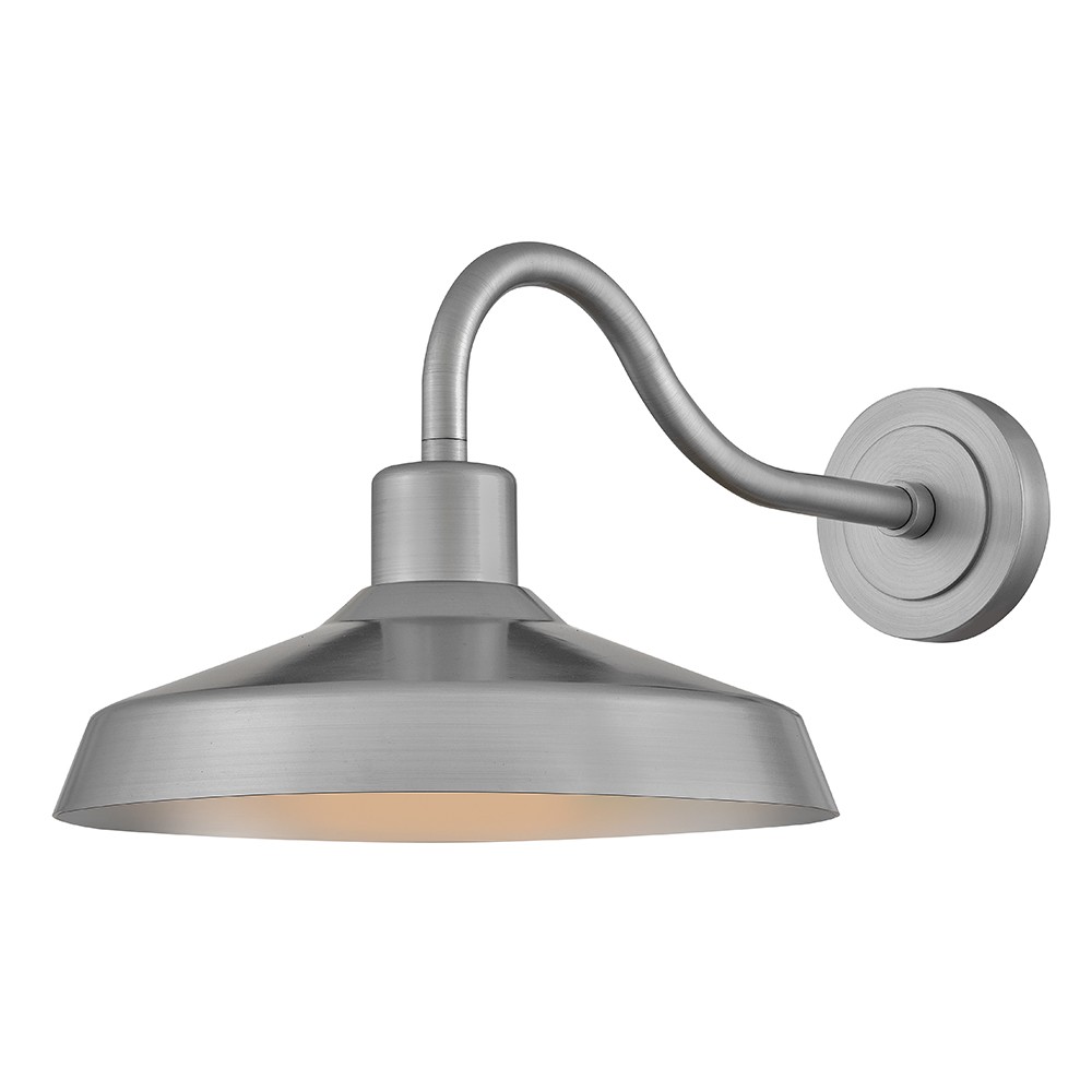 Antique Brushed Aluminum Led Wall Mount From The Forge Collection-image