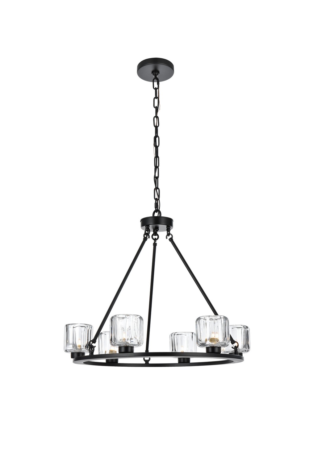 Black Chandelier Fr…